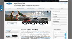 Desktop Screenshot of lakeviewford.net